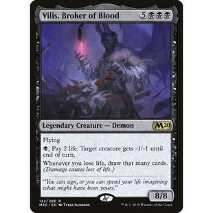 Vilis Broker 牌客窝 金 鲜血掮客维利司 Blood 黑 万智牌