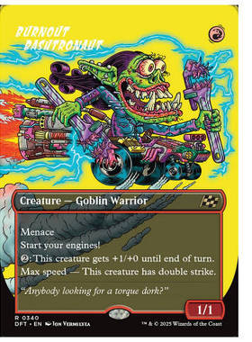 牌客窝 万智牌 烬燃狱航鬼 Burnout Bashtronaut 金 红