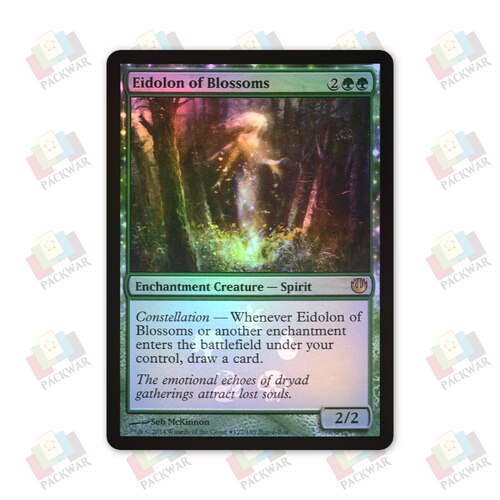 牌客窝 万智牌 花丛幻灵 Eidolon of Blossoms 金 绿色