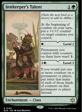 牌客窝 万智牌 旅店主才能 Innkeeper's Talent 金 绿