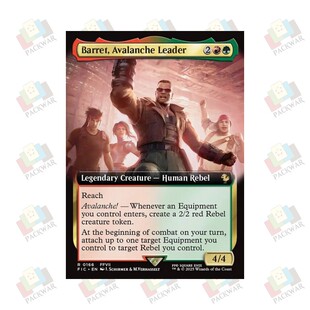牌客窝 万智牌 雪崩领袖巴雷特 Barret, Avalanche Leader 金 多
