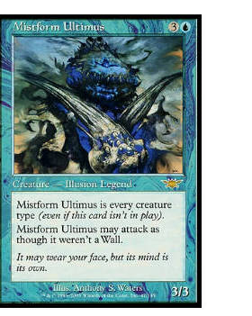 牌客窝 万智牌 雾幻宗师 Mistform Ultimus 金 蓝