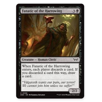 牌客窝 万智牌 搅魂期狂信僧 Fanatic of the Harrowing 铁 黑