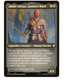 万智牌 葛力安养子阿波戴尔亚德恩 Abdel Adrian,Gorion's Ward银