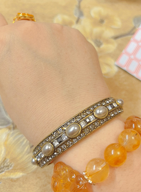 【BW中古】Heidi Daus 贵牌海蒂道斯经典手镯，最大手围59