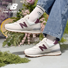 New Balance NB574系列女鞋新年红复古跑步休闲运动鞋WL574RCF