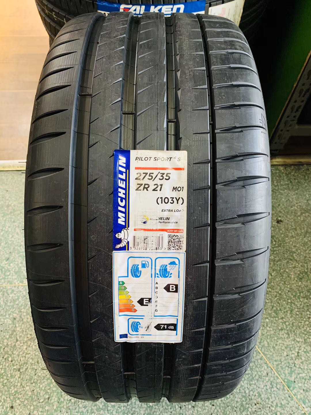 米其林 275/35R21 103Y PILOT SPORT 4S PS4S 奔驰原装MO全新正品 五金/工具 轮胎维修工具 原图主图