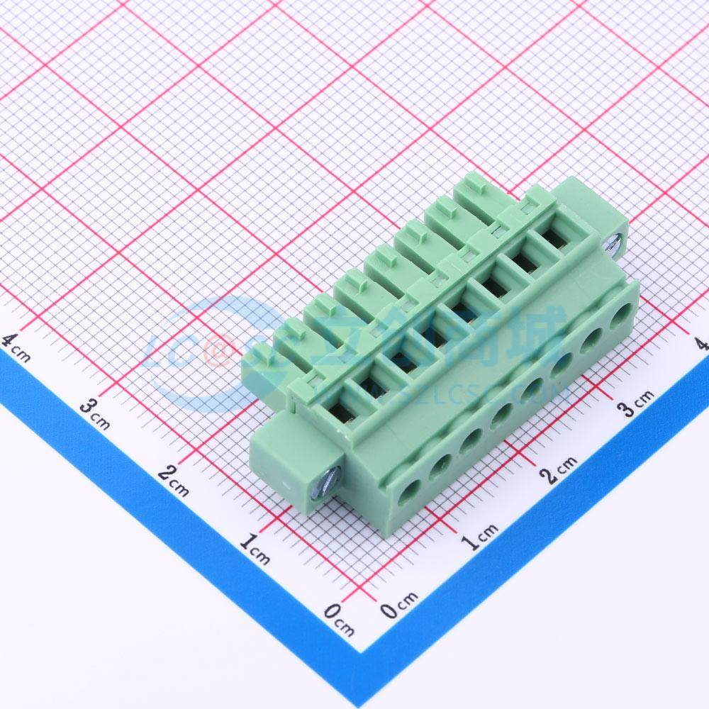插拔式接线端子 DB2EKAM-3.81-8P-GN-S P=3.81mm 1x8P 电子元器件