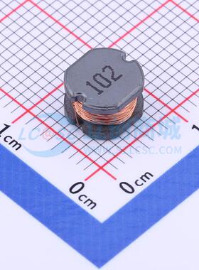 功率电感 CD75-102M 1UH SMD,7.8x7mm 1mH ±20% 250mA 原装