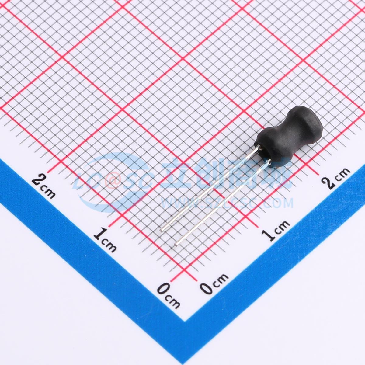 色环电感 XR4*6-3R3K-L 插件,D4xL6mm 3.3uH ±10% 原装