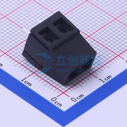 螺钉式接线端子 DB128V-5.0-2P-BK-S 插件,P=5mm 1x2P 电子元器件