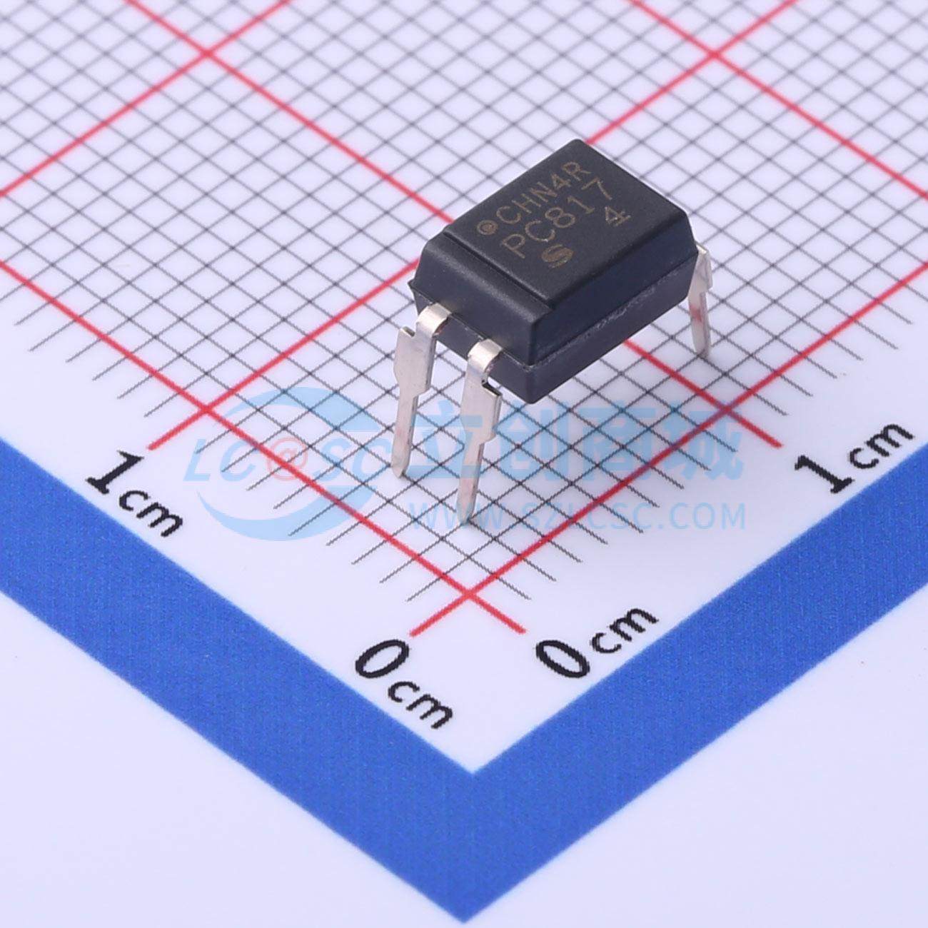 晶体管输出光耦 PC817X3YSZW DIP-4 原装正品 电子元器件配单