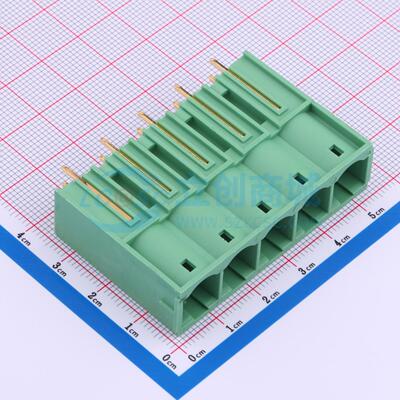 插拔式接线端子 KF2EDGSV-10.16-5P 插件,P=10.16mm 电子元器件