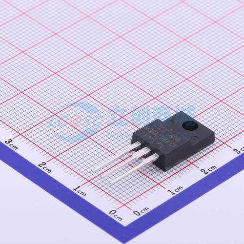 肖特基二极管 MBR30100FCT TO-220F 100V 30A YANGJIE(扬杰) 原装