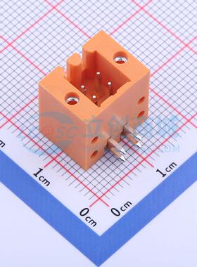 插拔式接线端子 KF2EDGERM-3.5-2*2P 弯插,P=3.5mm 板端/插座-闭