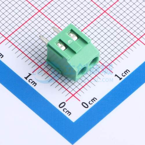 螺钉式接线端子 MX128L-3.5-02P-GN01-Cu-Y-A 插件,P=3.5mm 原装