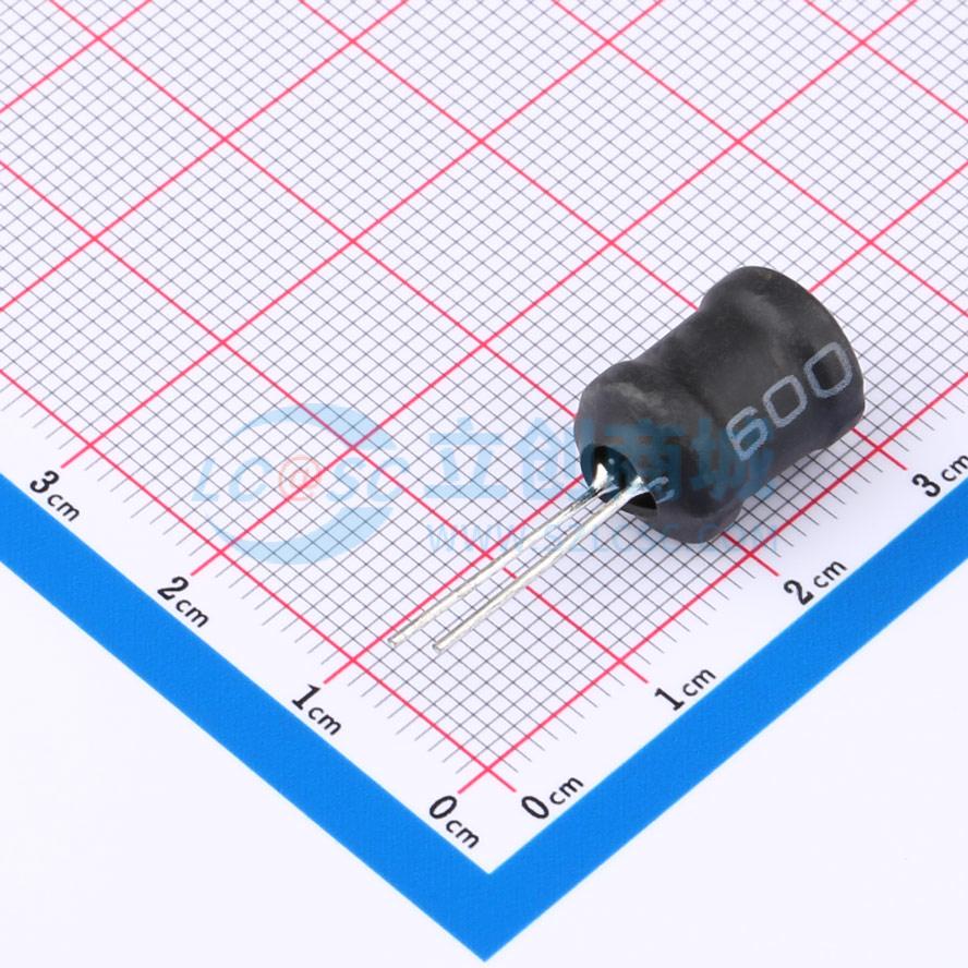 色环电感 XR10*12-820K-L 插件,D10xL12mm 82uH ±10%