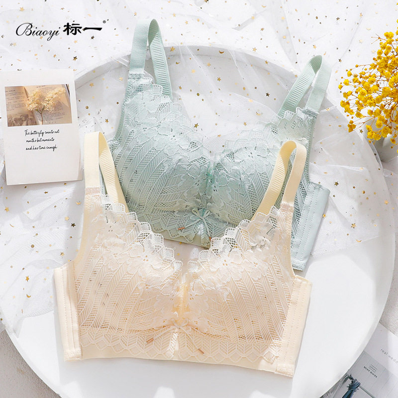 轻薄内衣无钢圈收副乳小胸聚拢透气排汗无束缚侧收蕾丝文胸空调杯,女士内衣/男士内衣/家居服,少女文胸,淘宝优惠券,粉丝福利购,淘宝优惠卷