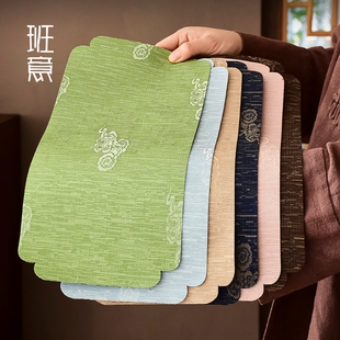 祥云织锦干泡茶席茶桌布垫子高端桌旗新中式禅意茶壶盘垫小号防水