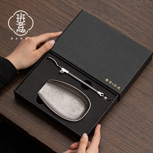 大马士革茶则茶拨套装功夫茶具高档茶艺茶铲分茶赏茶茶荷茶勺套组