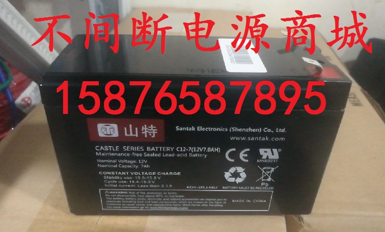 ups山特不间断tg1000蓄电池