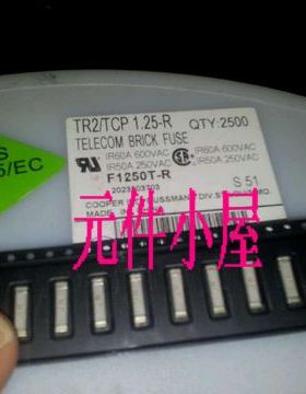 BUSSMANN 贴片保险丝 TR2/TCP1.25-R  2410-1.25A 600V F1250T