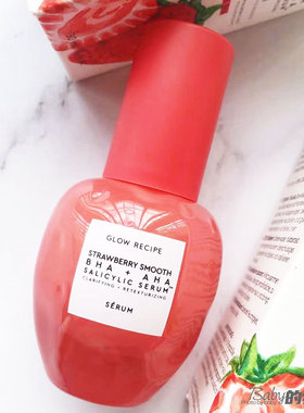 美国 Glow Recipe 草莓嫩肤精华液 果酸毛孔调理平滑补水保湿