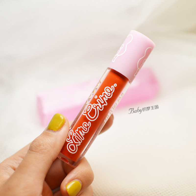 现货 Lime Crime 独角兽2018全新小熊丝绒轻薄亚光雾面唇釉sorbet