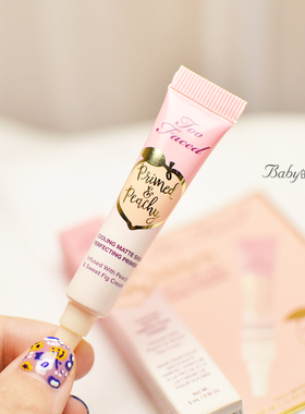 Too Faced Peachy 蜜桃椰子凉感哑光妆前乳打底隔离霜5ml  中小样