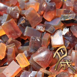 【月成】特价纯天然缅甸琥珀原石切割料鸡油黄金蜜戒面吊坠手串料