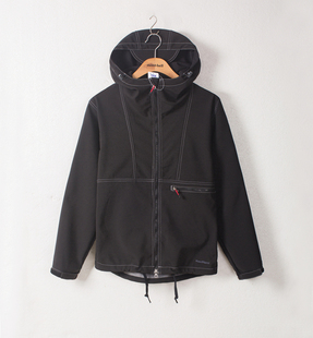 MountNaomi 男士 城市机能 复古 加绒 复合软壳衣 防风夹克 003