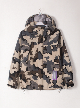 MountNaomi 男士 女士 ECWCS III L61990冲锋衣 3L 迷彩防风衣004