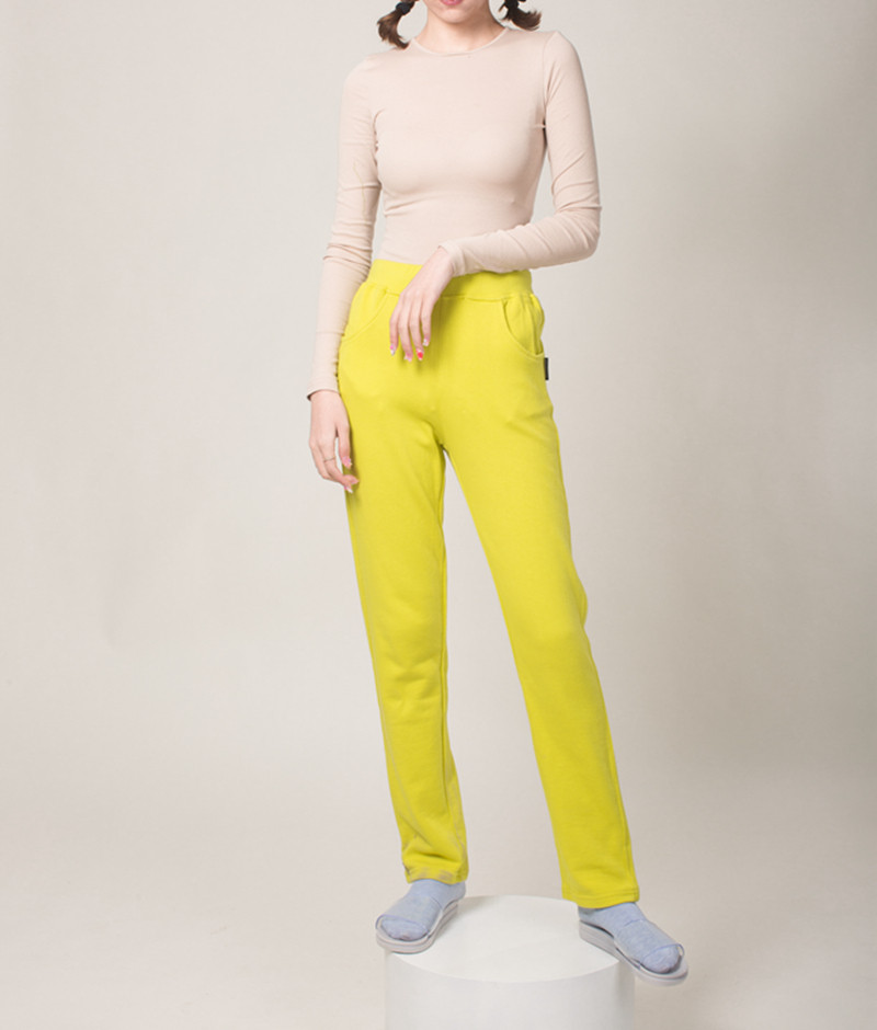 女士 毛圈 卫裤 好版型