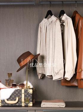衣帽间装饰品轻奢风女士衬衫摆件