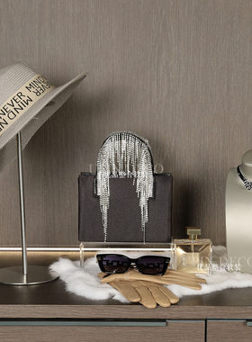 梳妆台装饰品首饰托盘衣帽间摆件