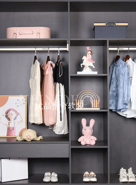 儿童房装饰品男女孩粉色配饰摆件