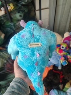 Monsters University怪兽大学毛怪苏利文Sullivan存钱罐毛绒玩具