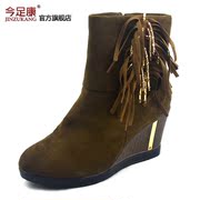2014 Winter fashion shoes old Beijing cloth shoes women fashion boots and cashmere warm boots winter boots with slip