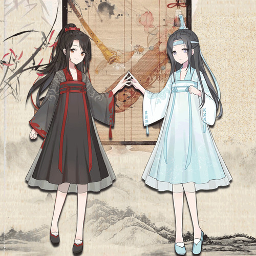 魔道同人限量版改良汉服襦裙