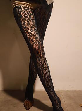 早春狂欢 瑞士顶奢 Fogal 镂空豹纹蕾丝连裤袜 Cleopatra 1059
