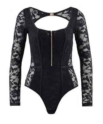 法国奢牌长袖连体衣Aubade