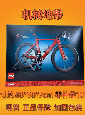 LEGO乐高ICONS系列11380公路自行车拼搭积木玩具礼物收藏新品