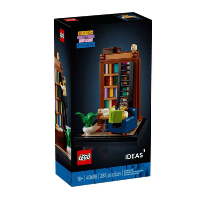 LEGO乐高40698书香满屋IDEAS系列限定赠品知识儿童节积木玩具礼物