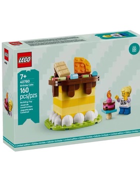 LEGO乐高40780美味生日蛋糕拼搭积木男女孩儿童益智玩具收藏正品
