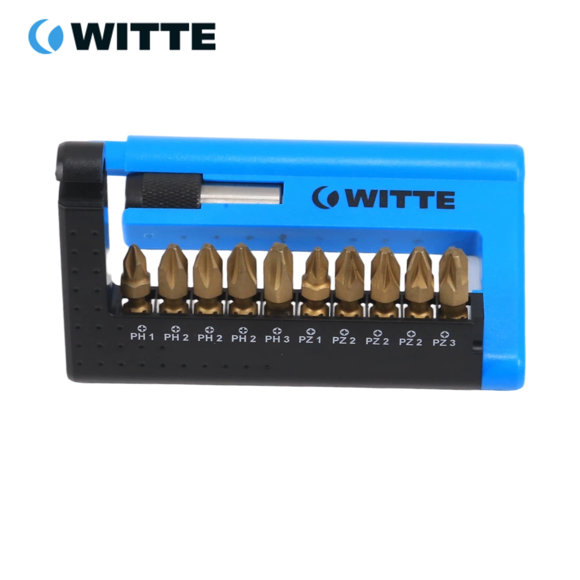 德国进口WITTE螺丝批头PH1PH2PH3PZ1PZ2PZ3高硬度批头284632000