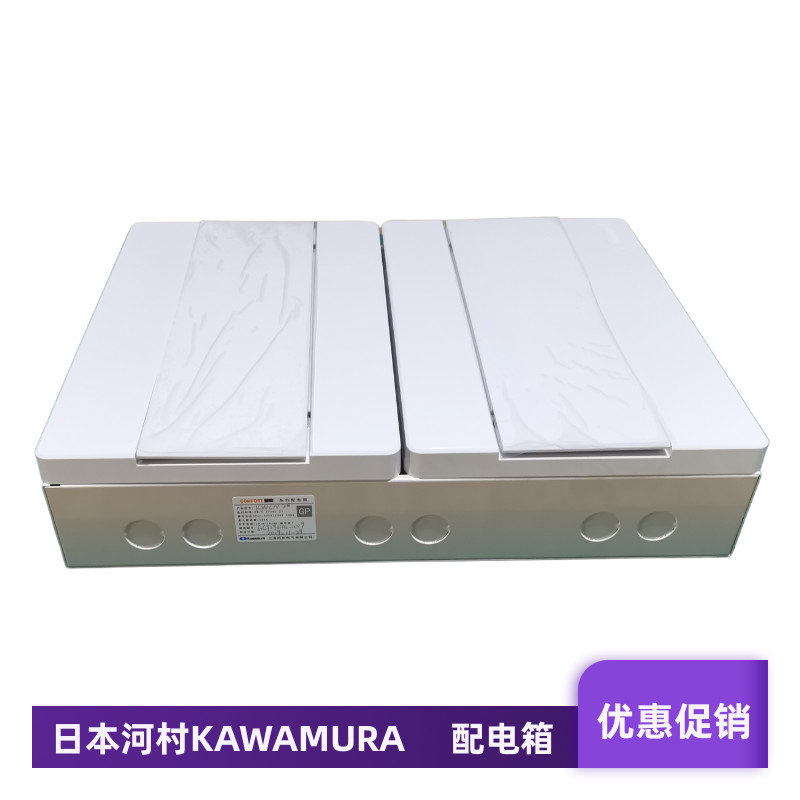 明装双排28回路电箱日本河村KAWAMURA配电箱强电箱家用空气开关盒