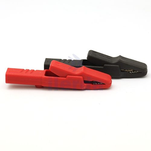 德国进口赫斯曼高品质鳄鱼夹黑色