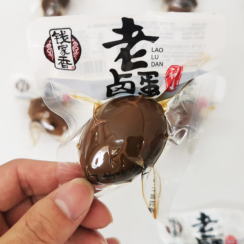 钱家香老卤蛋500g 即食卤味鸡蛋浙江特产熟食去壳休闲零食小吃