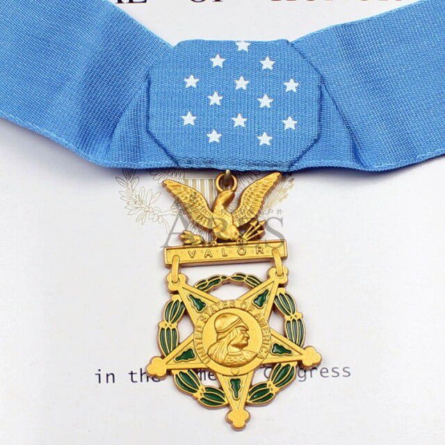 美国国会荣誉勋章 奖章 medal of honor至高荣誉 军迷徽章