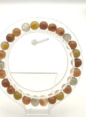 特价清仓纯天然红绿黄兔毛福禄寿水晶手链手串饰品礼物送女友A25